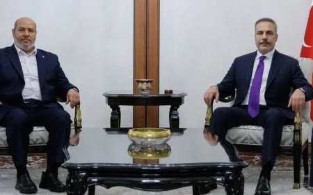 Bakan Fidan, Ankara'da Hamas heyeti ile görüştü