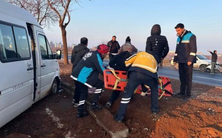 Şanlıurfa'da gizli buzlanma kazası. Yedi yaralı