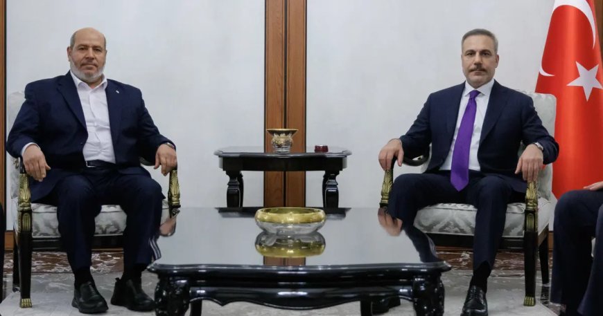 Bakan Fidan, Ankara'da Hamas heyeti ile görüştü