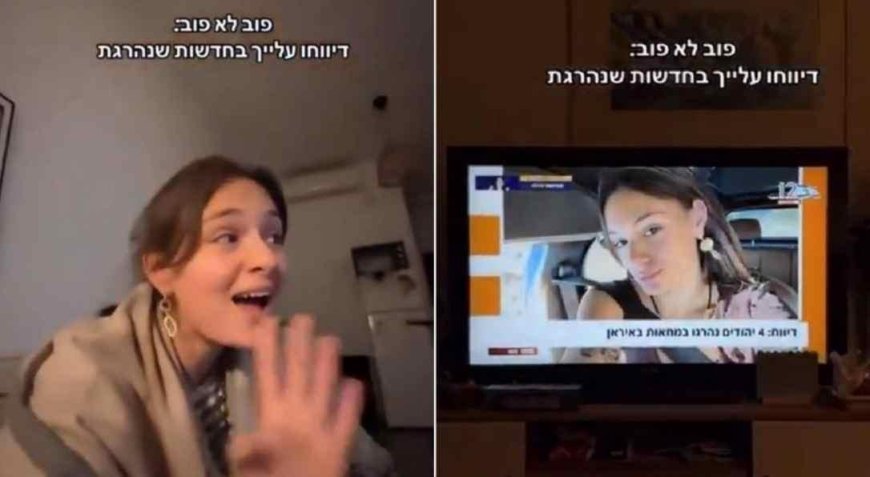 SON DAKİKA HABERLER: Kendi ölüm haberini izlerken video çekti!