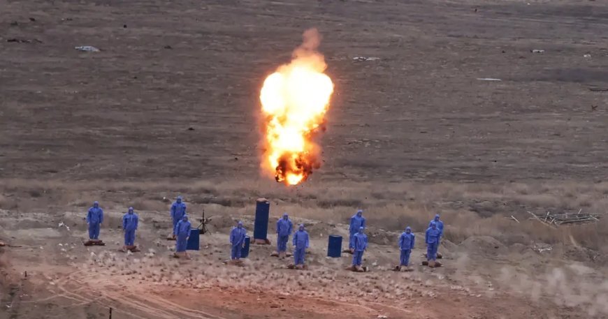 Tarihe geçti. 20 drone ile "sürü saldırı" testi