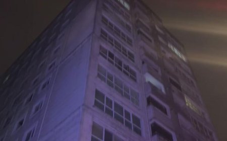 Esenyurt'ta 14 katlı binada yangın: 4 kişi dumandan etkilendi