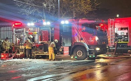 Avcılar'da tekstil deposunda yangın!