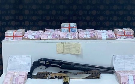 Tefecilik operasyonunda yatağın altından poşetler dolusu para çıktı