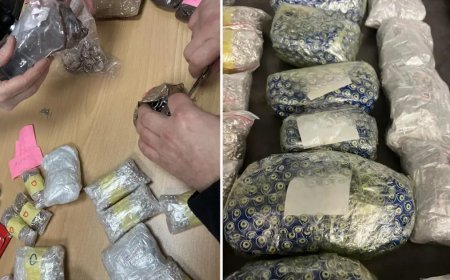 Türkiye'ye geçmek üzereyken yakalandı. Oda spreyi ve gazoz şişelerinden kaçak altın çıktı