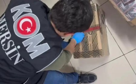 Kargoyla gönderilen kolilerde yüzlerce kaçak parfüm ele geçirildi
