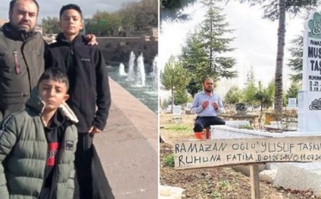 Bir babanın en zor görevi. Zorbalık kurbanı çocuklarına yakın olmak için mezarlıkta işe başladı