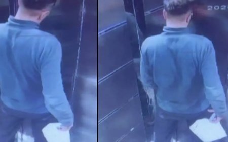 Aylarca araştırdılar, kamera kayıtlarında ortaya çıktı. Apartmandaki idrar kokusunda kurye gözaltında