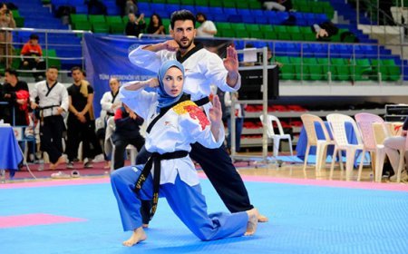 Kübra Dağlı Türkiye Taekwondo Poomsae Şampiyonası’nda 1 Altın 1 Gümüş Madalya Kazandı