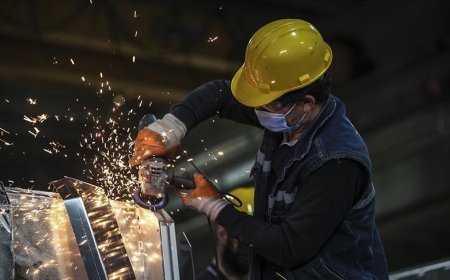 Sanayi üretim endeksi azaldı