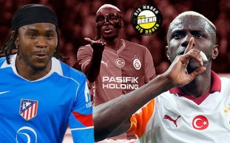 Önce Lookman'ı aldılar, şimdi de Galatasaray'dan Osimhen'i istiyorlar! Tam 140 milyon euro...