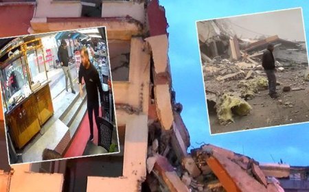 Küçükçekmece'de facianın eşiğinden dönüldü! Kontrollü yıkılan bina, yanındaki apartmana devrildi