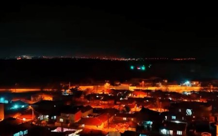 Çorlu'da dronla gece devriye uygulaması başlatıldı