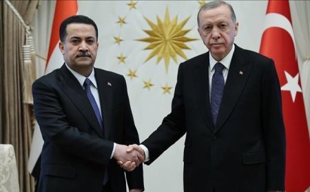Cumhurbaşkanı Erdoğan, Irak Başbakanı Muhammed Şiya es-Sudani ile görüştü