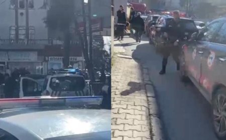 Küçükçekmece'de dehşet! Devriye atan polislere saldırı: 4'ü polis 6 yaralı