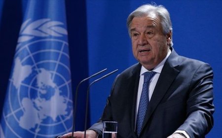 BM Genel Sekreteri Guterres, Filistin Başbakanı Mustafa ile bir araya geldi