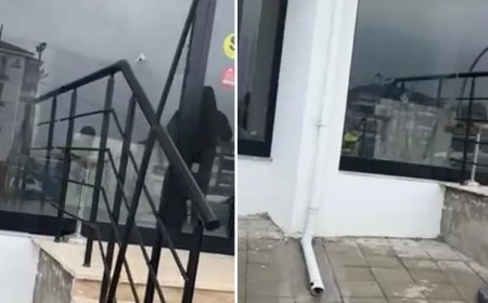 Bolu'da emlak ofisine kurşun yağmuru