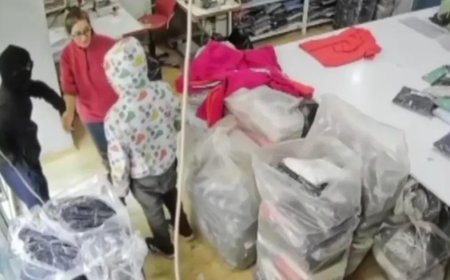 Gasp için dükkana gelen şüphelileri kadın terzi tokatlayarak çıkardı