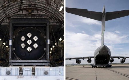 ABD'de ordusundan bir ilk: Nükleer reaktör kargo uçağıyla taşındı!