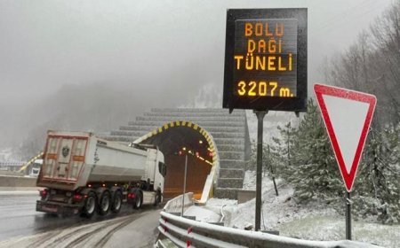 Bolu Dağı beyaza büründü! Sürücüler uyarıldı