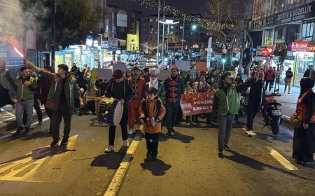 Tekirdağlılar ramazan ayını düzenlenen yürüyüşle karşıladı