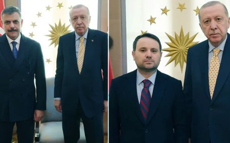 Cumhurbaşkanı Erdoğan yeni bakanları kabul etti