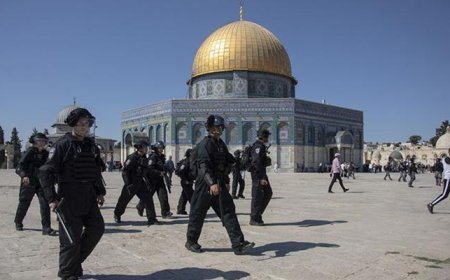 Ramazanın ilk cumasında İsrail engeli! Filistinliler Mescid-i Aksa’ya gidemedi