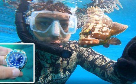 Denizde dalış esnasında saat buldu, 3 bin dolara sattı: Saatçi orijinal olduğunu söyledi