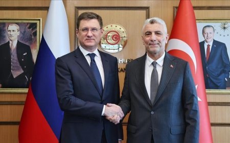 Bakan Bolat, Rusya Başbakan Yardımcısı Novak ile görüştü