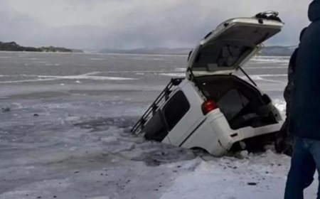 Rusya'da tur otobüsü Baykal Gölü'ne düştü! Çok sayıda can kaybı var
