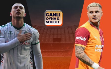 Galatasaray, Konyaspor'a konuk oluyor! Maçın heyecanı Misli'de