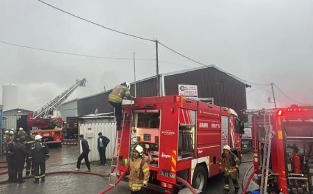 Eyüpsultan'da üç iş yerinde yangın