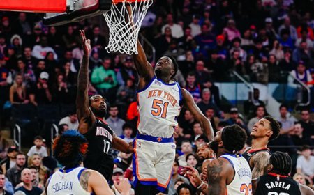 New York Knicks 18 sayı geriden gelerek Rockest'ı mağlup etti!