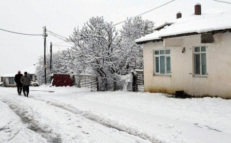 Tekirdağ'ın yüksek kesimleri beyaza büründü