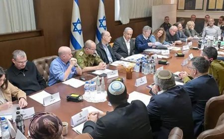 İsrail güvenlik kabinesi, ABD’nin İran'a olası saldırısı gündemiyle toplandı