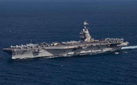 ABD'nin dev uçak gemisi Girit'e ulaştı! 'İki cepheli kıskaç' stratejisi