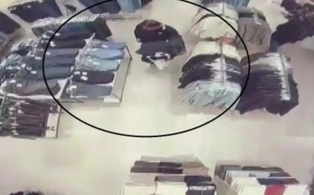 Alışveriş yapar gibi mağazaya girdi, hırsızlık yaptı. 118 suç kaydı ortaya çıktı