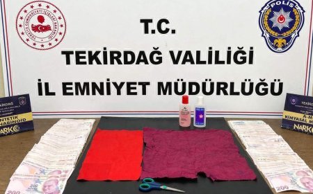 Tekirdağ'da uyuşturucu operasyonunda 10 tutuklama