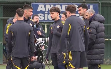 Çağrı Hakan Balta resmen Fenerbahçe'de! Bugün idmana çıktı