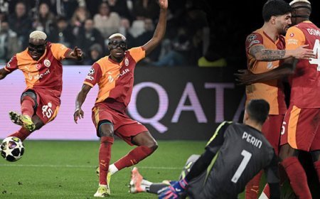 Avrupa'nın kralı Victor Osimhen: Galatasaray tarihine adını altın harflerle yazdırdı!