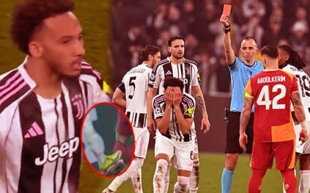 Juventus-Galatasaray maçındaki kırmızı kartın nedenini açıkladı! Barış Alper'e yapılan hareket sonrası oyunda müdahale