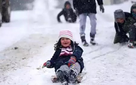 Valilik duyurdu! Gümüşhane'de kar nedeniyle eğitime ara verildi