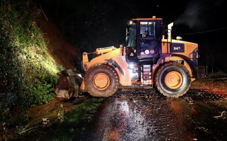 Perşembe'de sağanak: 10 ayrı bölgede heyelan