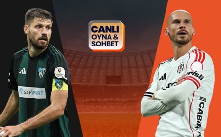Beşiktaş, Kocaelispor'a konuk oluyor! Maçın heyecanı Misli'de