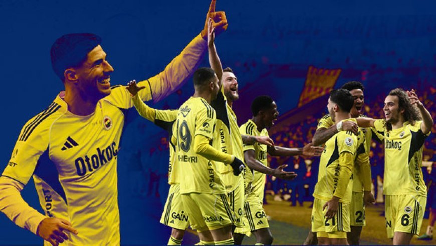 Asensio farkını ortaya koydu, Fenerbahçe 20 yıl sonra bir ilki başardı!