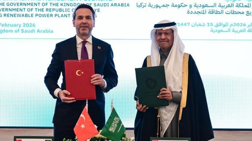 Bakan Bayraktar duyurdu! Suudi Arabistan'la 2 milyar dolarlık enerji yatırımı anlaşması
