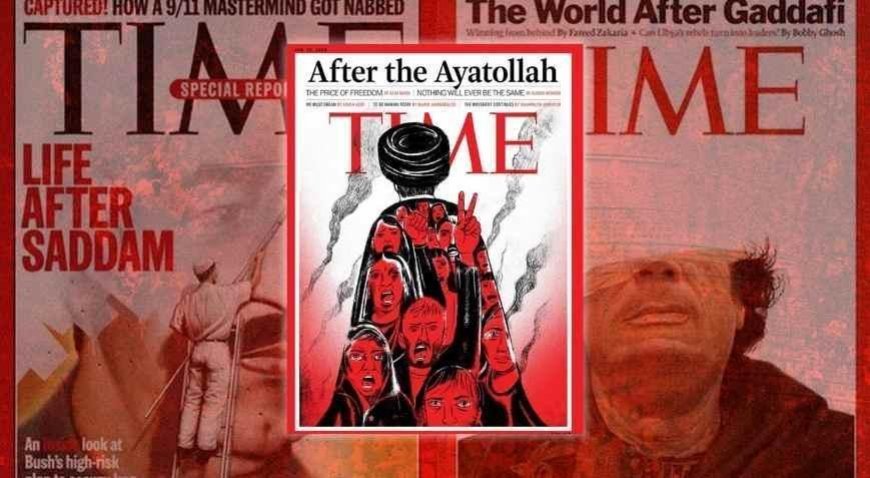SON DAKİKA HABERLER: TIME'ın kehanet kapağı geri döndü! Önce Saddam ve Kaddafi, şimdi Hamaney