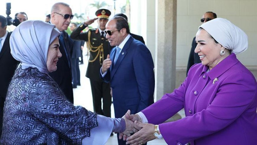 Emine Erdoğan'dan Mısır ziyaretine ilişkin paylaşım