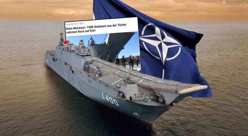 SON DAKİKA HABERLER: Avrupa'da Türk imzası! Alman basını yazdı: TCG Anadolu NATO görev gücünün merkezinde