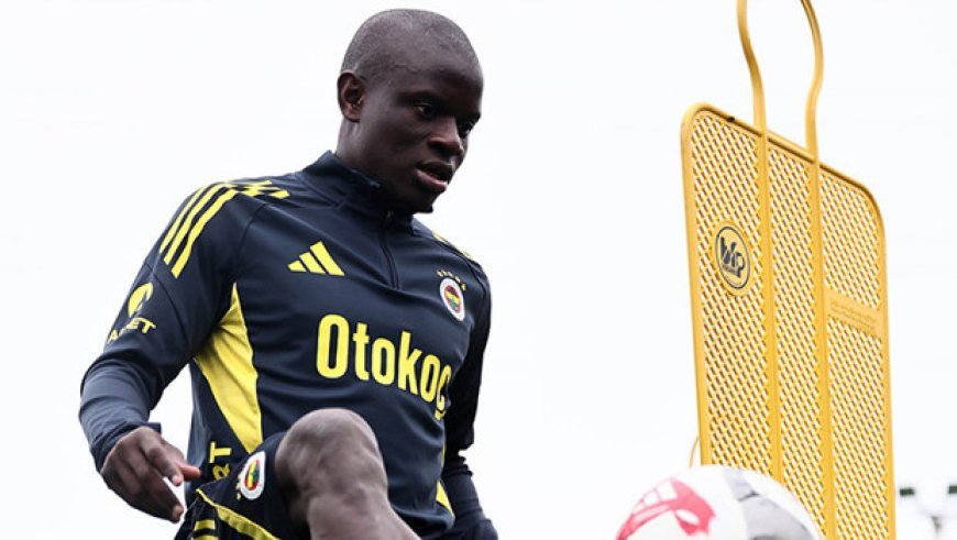 N'Golo Kante, Fenerbahçe'de ilk antrenmanına çıktı!